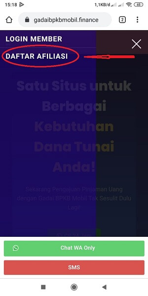 daftar member afiliasi situs gbmf